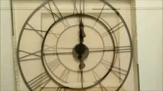 60cm Round Metal Wall Clock