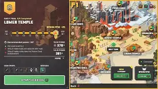 Minecraft Dungeons Daily Trial Mission Completed | Speed Run 3 Player On Xbox Series S