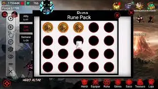 League of Stickman o upando as Runas Quantos s&atilde;o Roubadas
