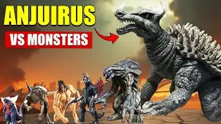 Anjuirus  vs Giant Monsters | 3D Monster Size Comparison 2025