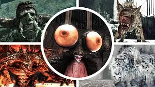 Dark Souls 2 + All DLC's - All Bosses + Ending