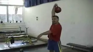 Fedor Fuglev Kettlebell Snatch technique -How to keep on snatching when forearm is tired
