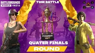 Tdm battle with 10k prize pool  First Quarter Final Day 🔴Mangalorean Gamerz l Tulu Gaming Community