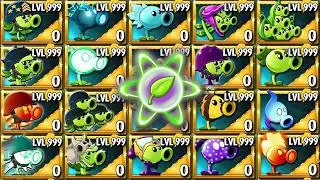 All Pea Plants NOOB vs PRO vs HACKER vs GOD - Who Will Win? - Pvz 2 Plant vs Plant