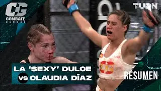 &iexcl;CASTIGO BRUTAL! Claudia D&iacute;az destroz&oacute; con sus golpes a la &lsquo;Sexy&rsquo; Dulce | COMBATE GLOBAL | TUDN