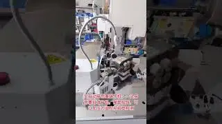 Soldering machine 新款推薦：全自動穿雨塞端子機，一頭穿雨塞打端子機，尾部扭線，可以加壓力監控和視覺檢測。智能制造 自動化設備 端子機1299