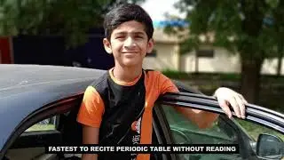 FASTEST TO RECITE PERIODIC TABLE WITHOUT READING