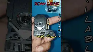 Sony vcd Lens with Gear set 💯 original spares parts #short #viral #trending #youtube