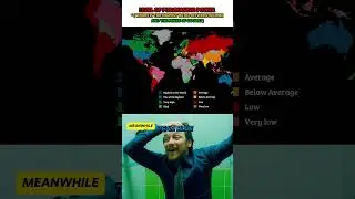 Highest vs Lowest Purchasing Power in the World 🌏 #map #usa #germany #geography #youtubeshorts