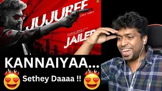 JAILER - Jujubee Lyric Video | Superstar Rajinikanth Reaction |M.O.U| Mr Earphones #jailer #jujubee