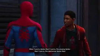 Steve Rogers, Peter Parker, Tony Stark, and Miles Morales