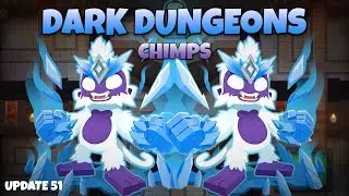 Buffed Super Brittle Is Broken - Easy Dark Dungeons CHIMPS Black Border Guide (BTD6)