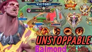 Unstoppable Balmond legendry || Moba legend 5v5 || MPV Victory  
