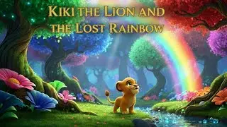 Kiki the Lion and the Lost Rainbow🌈🦁| Fun & Educational Kids Story