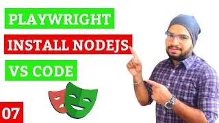 Playwright #7 Install NodeJS & Visual Studio Code