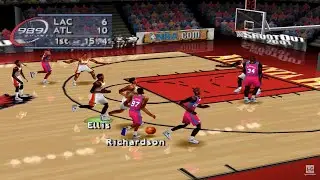 NBA ShootOut 2001 - PS1 Gameplay (4K60fps)