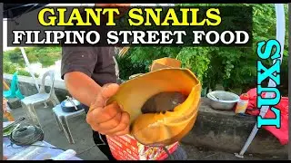 Street Food in Cordova Cebu &ndash; Giant Binga Shells for 300 Pesos