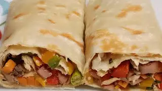 Unique style Fish Stuffed Tortilla Wrap | Tortilla Hack | Plus Bonus Clip #cookingshow #food #cook