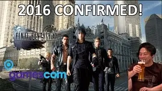Final Fantasy XV at Gamescom review - Release Year Announced!
