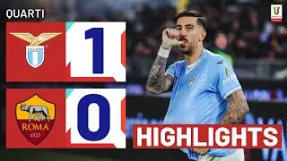 LAZIO-ROMA 1-0 | HIGHLIGHTS | QUARTI | COPPA ITALIA FRECCIAROSSA 2023/24