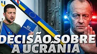 DECLARA&Ccedil;&Atilde;O ESCANDALOSA! Ucr&acirc;nia FORA da UE ap&oacute;s mudan&ccedil;a REPENTINA da Alemanha