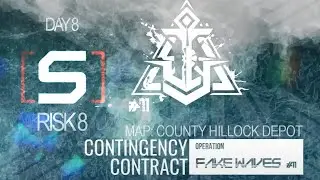[Arknights CC#11: Fake Waves] Day 8 Rotating Map (County Hillock Depot) Risk 8 Clear - AFK