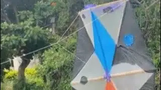 Flying a 13 feet Kites On Easter In Jamaica |Jamaican Kite| #kiteflying #easter #jamaica