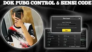 DOK PUBG SENSITIVITY CODE// DOK PUBG CONTROL CODE// @Dok922. GAMING CODE