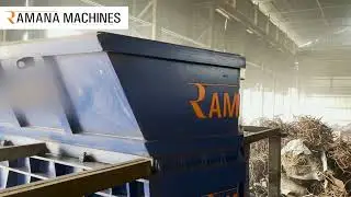 Horizontal Automatic Container Shear | Ramana Machines | 2024