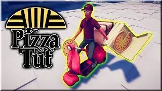Pizza Delivery Rider🍕🛵 vs TABS Units - Totally Accurate Battle Simulator