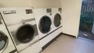 2 Dryers In Action On High Heat Dry Cycle’s @ Bridgeville Self Serve Laundromat @ Bridgeville PA 