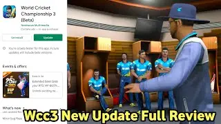 Wcc3 New Update Full Review | New coach feature | Full Details | Super Gamer