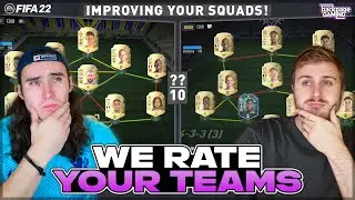 RATING YOUR STARTER TEAMS! 💪 We Rate Your Teams | FIFA 22 Ultimate Team