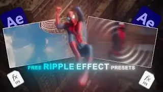 Free Ripple Effect Presets For After Effects😳🔥 | Free Presets | after effects | JokerVFX Ae