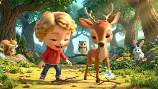 Little Deer&rsquo;s Secret Flower Path Adventure | Nursery Rhymes for Kids & Baby Songs 🦌
