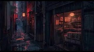 🌧️🏙️ Midnight Rainy Alley | Lo-Fi Beats for Chill Nights & Escape 🎧✨