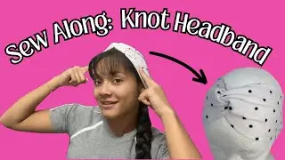 Less than 10 minutes! Sew Along: Knot Headband| Easy Sewing Projects| How to sew a headband
