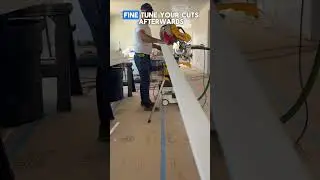 A must when working by yourself as a finish carpenter. #carpentry #dewalt #remodeling @dewalttv