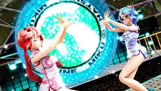 【MMD】彩虹节拍 /レインボービート/ Rainbow Beat (Miku・Teto) [2020.10.02]