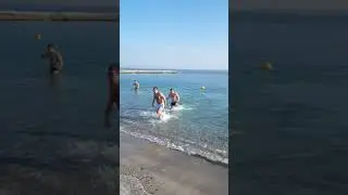 Крещенские купания 2021. Одесса. Ланжерон. Winter swimming in sea.