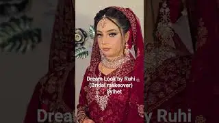 Bridal Makeover 💎✨ Marron bridal look😍 #bridal #bridalmakeup #pakistanibride #pakistanibridalmakeup