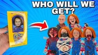 Какого Чаки мне вытащить? Открываются слепые коробки NECA Чаки!!!