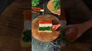 15 August Special 🇮🇳Flag Sandwich😋 #shortvideo