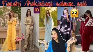 🌼Meesho Farshi / Pakistani salwar suit haul || Party wear suits haul 🌼