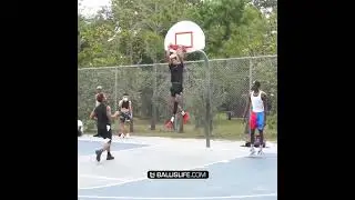 REAL LIFE NBA2k park player!