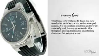 View this Oris Williams F1 Team Automatic Day Date Watch + B&P