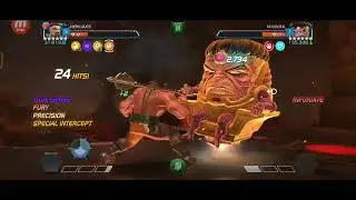 Grandmaster's Gauntlet|Getting Kabammed and sometimes lucky|Nameless Thanos solo by 6*Rank 5 Herc