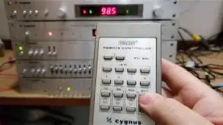 Cygnus RC 800 em funcionamento.