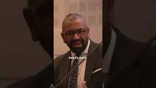 &lsquo;I think it&rsquo;s foolish.&rsquo; Foreign Secretary James Cleverly on being asked this question on #china #uk