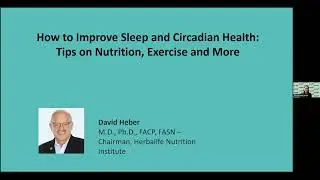 How to Improve Sleep and Circadian Health: Tips on Nutrition, Exercise and More